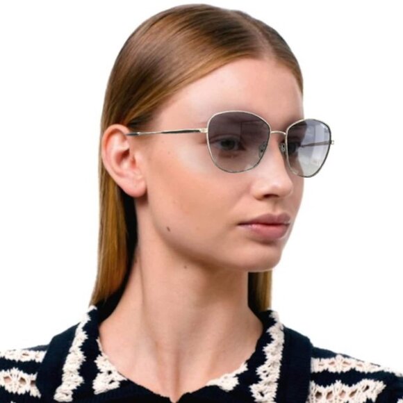 Vogue Women Sunglasses Gold Grey Blue Grad Butterfly VO4232S 848/4L BRAND NEW